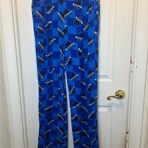 Harry Potter Ravenclaw Blue Patterned Pajama Pants